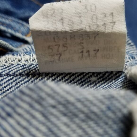 VINTAGE 70s Levi's 505 Orange Tab Wedgie Mom Jeans - Picture 12 of 13